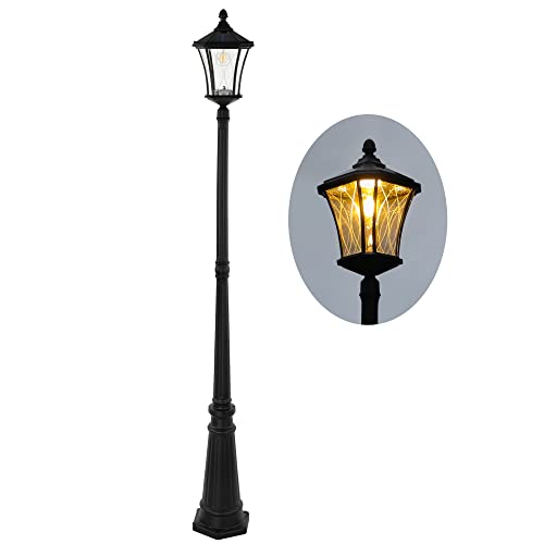 Outdoor Solar Lamp Post Light
