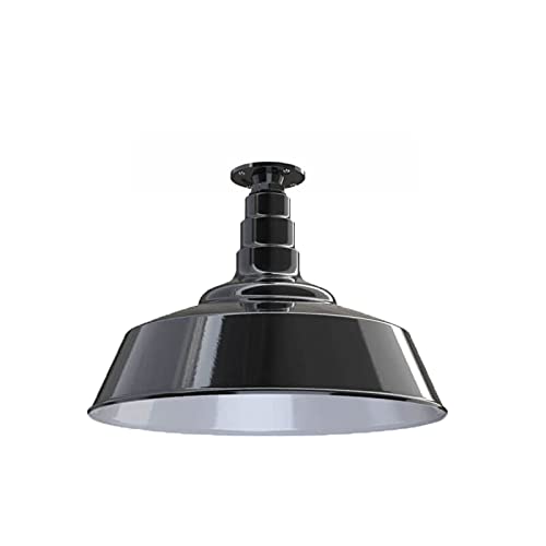 Industrial Pendant Light 20 Inch Extra Large Steel Warehouse Dome