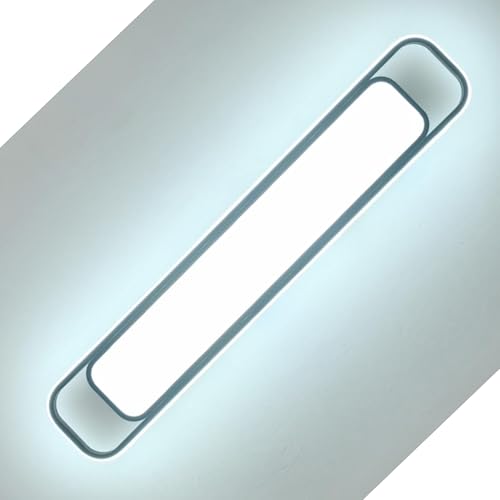 Modern LED Ceiling Light with Remote 39in Flush Mount Light Fixture