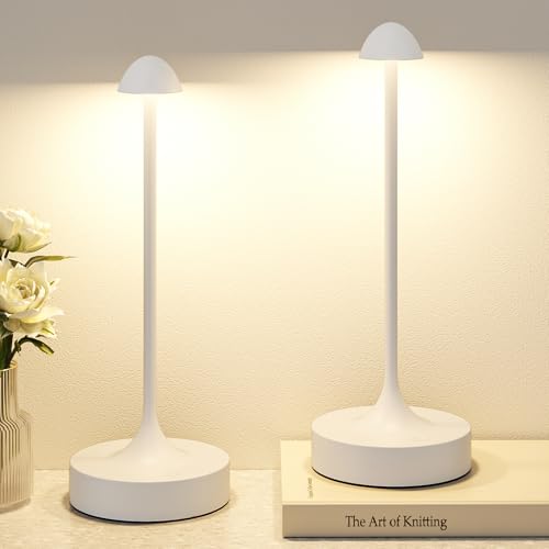 Rechargeable Cordless Table Lamp (2 Count)