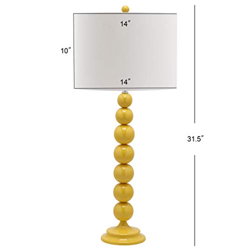 Lighting Collection Jenna Modern Contemporary Yellow Stacked Ball 32 (2 Count)