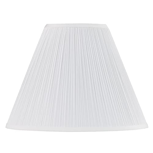 33136 Mushroom Pleated Traditional Spider Lamp Shade