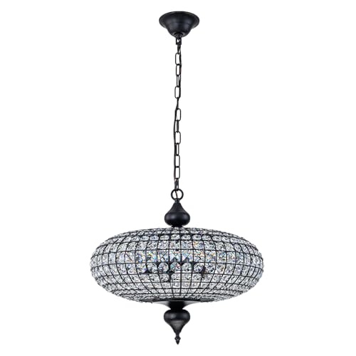 21" Crystal Chandelier