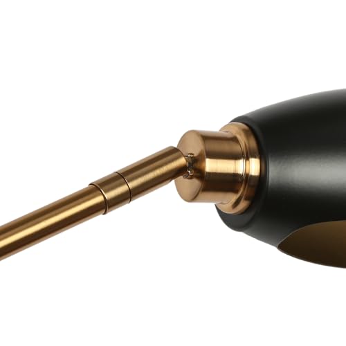 Modern Black and Gold Wall Sconce