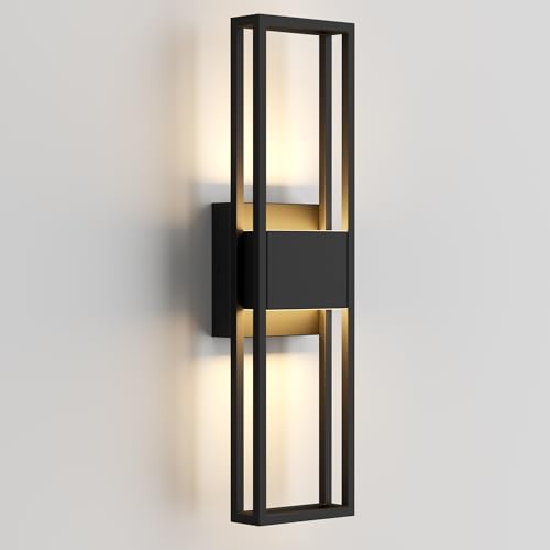 20 Inch Modern Outdoor Wall Lights