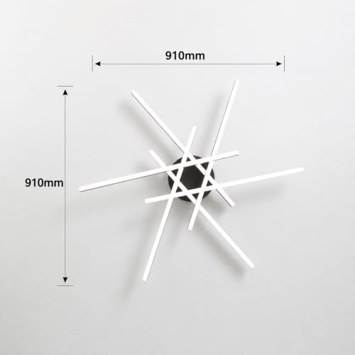 Semi Flush Mount Modern Light Fixture