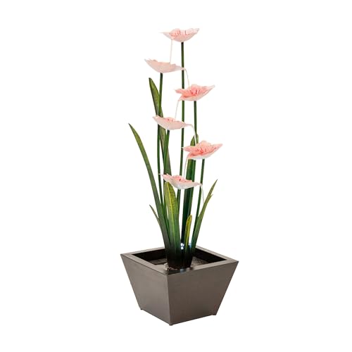 39 Inch Freestanding Sculptural Metal Multi