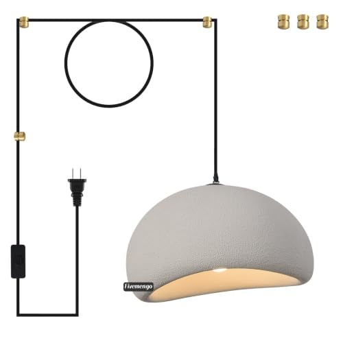 15.7in Plug in Chandelier