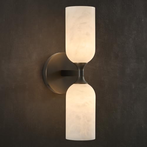 14" Alabaster Wall Sconce