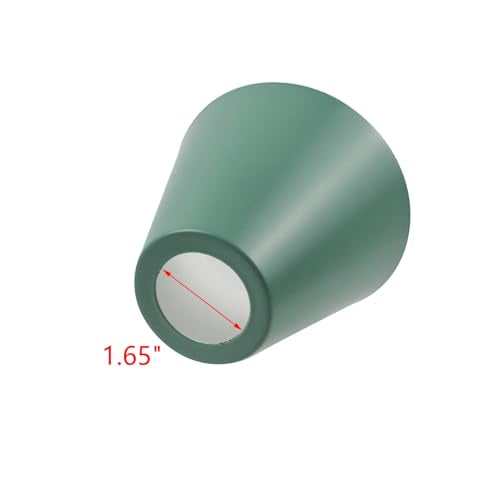 2PCS Green Barrel Metal Lampshade (2 Count)