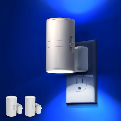 Night Light Calm Blue Night Lights Plug into Wall (2 Count)
