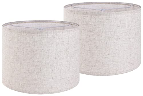 Set of 2 Drum Lampshades (2 Count)