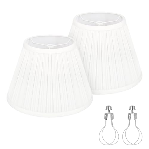 Small Pleated Lamp Shades Set of 2 (2 Count)