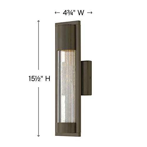 Mist Small Outdoor Aluminum Wall Sconce