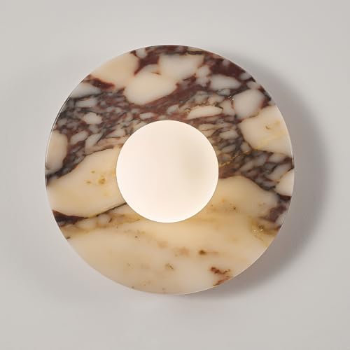 Natural Alabaster Wall Sconce