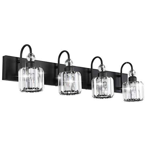 Modern Black Vanity Light