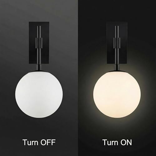 Modern Globe Outdoor Wall Sconce
