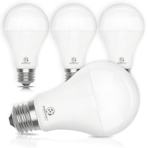 4 Pack Dimmable A21 LED Bulb (4 Count)