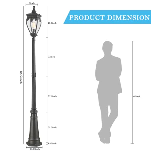 Outdoor Lamp Post Light