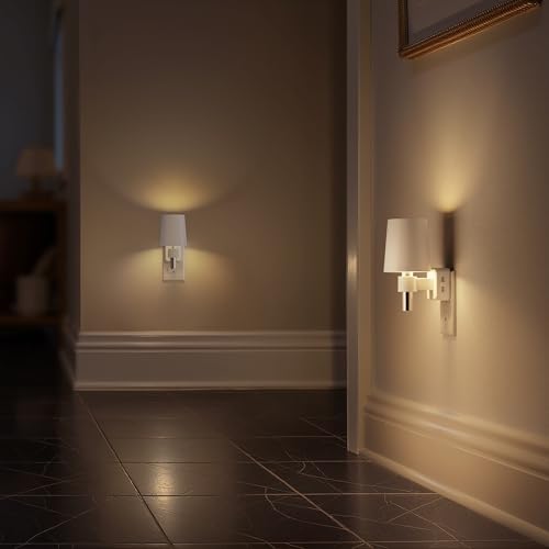 Night Light Dimmable Night Lights Plug into Wall Soft White 3000K