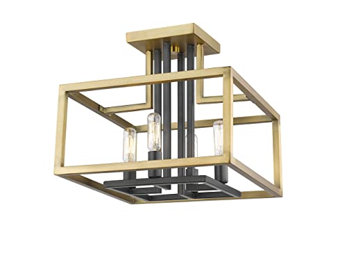 4 Light Semi Flush Mount 456SF