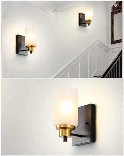 8 Pack White Frosted Glass Light Shade