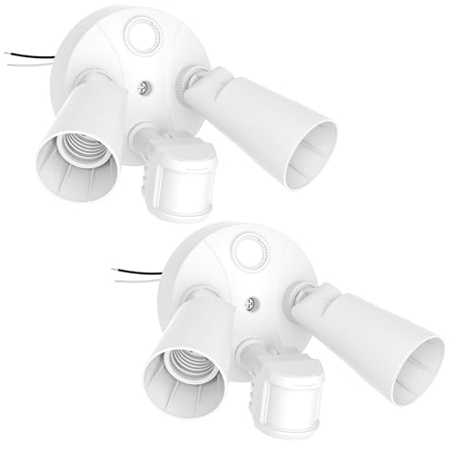 2 Pack Motion Sensor Outdoor Lights (2 Count)