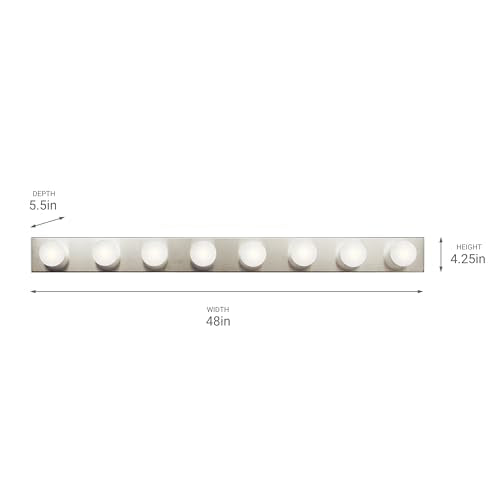 8 Light Bathroom Vanity Light