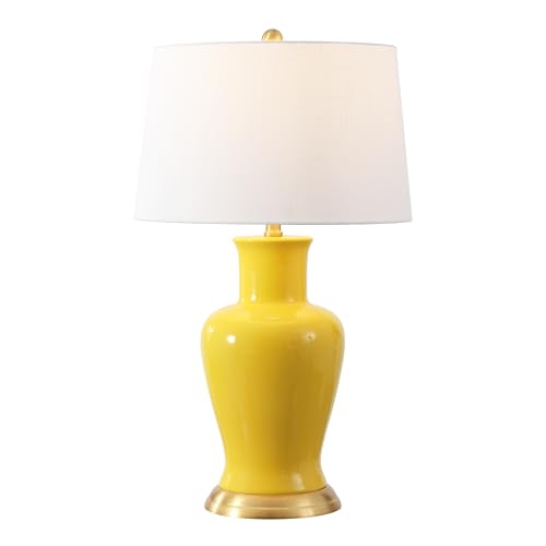 Julian Classic Ceramic Urn Metal LED Table Lamp 29"