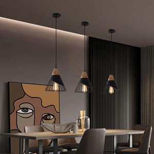 2 Pack Modern Farmhouse Pendant Light (2 Count)