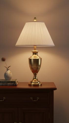 33138 Mushroom Pleated Traditional Spider Lamp Shade