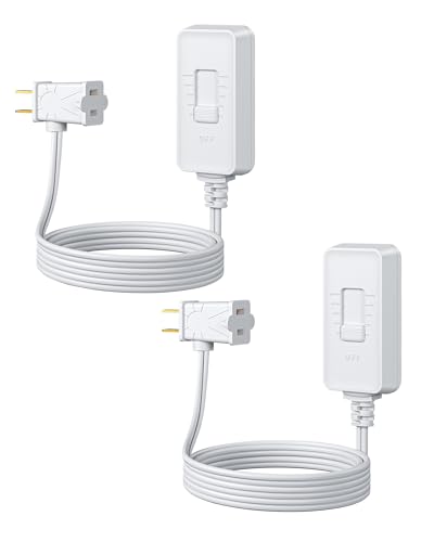 2 Pack Plug in Dimmer Switch for Lamp (2 Count)