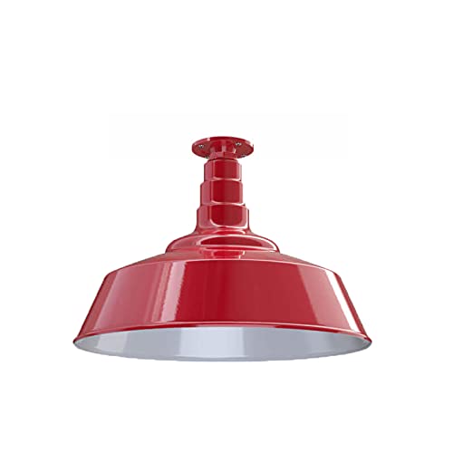 Industrial Pendant Light 20 Inch Extra Large Steel Warehouse Dome