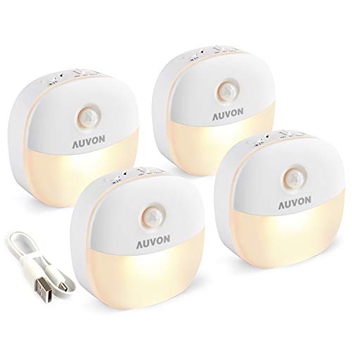 Magnetic Rechargeable Night Light (4 Count)