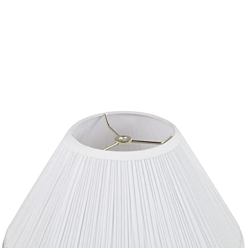 33133 Mushroom Pleated Traditional Spider Lamp Shade