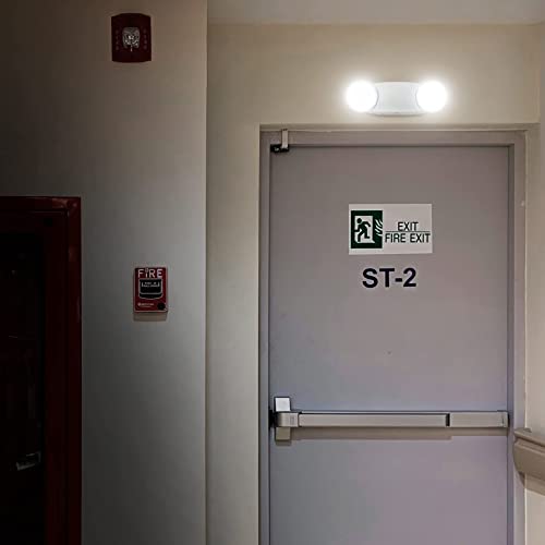 6 Pack Emergency Lights for Business (6 Count6)
