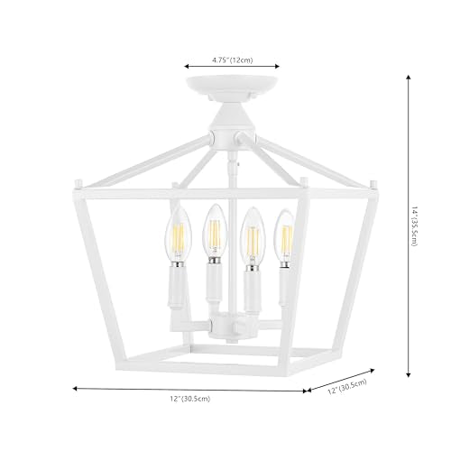 Plains 4 Light 12" Pagoda Lantern