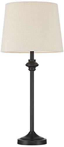 Lynn 26" High Bronze Brown Tall Buffet Table Lamps Set of 2 Stick Dark (2 Count)