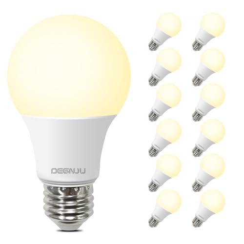A19 LED Light Bulbs (12 Count)