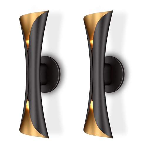 Wall Sconces Set of Two Dimmable Home Theater Sconce Up Down (2 Count)