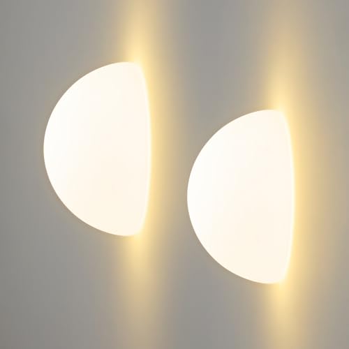 Modern Globe Glass Wall Sconces Set of 2 (2 Count)
