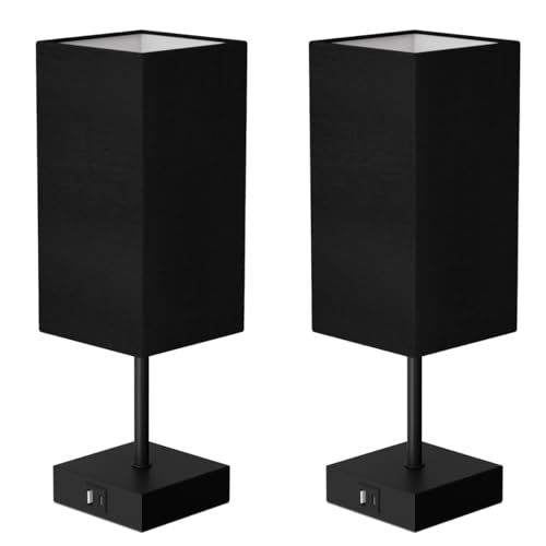 Touch Bedside Table Lamp for Bedroom (2 Count)