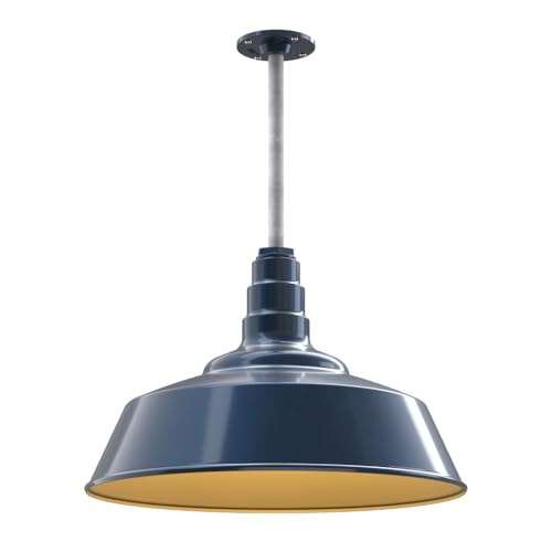 Industrial Pendant Light 20 Inch Extra Large Steel