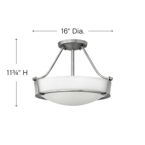 Hathaway Transitional Three Light Semi