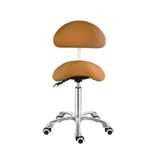 Saddle Stool Chair with Back Support