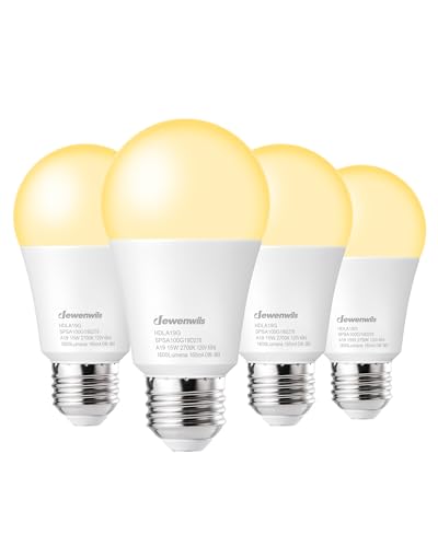 1600LM Dimmable LED Bulbs (4 Count)