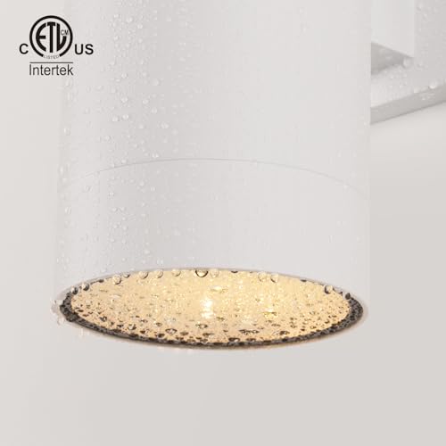 14" Modern Outdoor Porch Light in 2 Lights (2 Count)