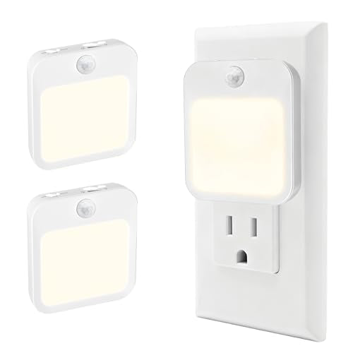 Plug in Night Light with Motion Sensor (2 Count)