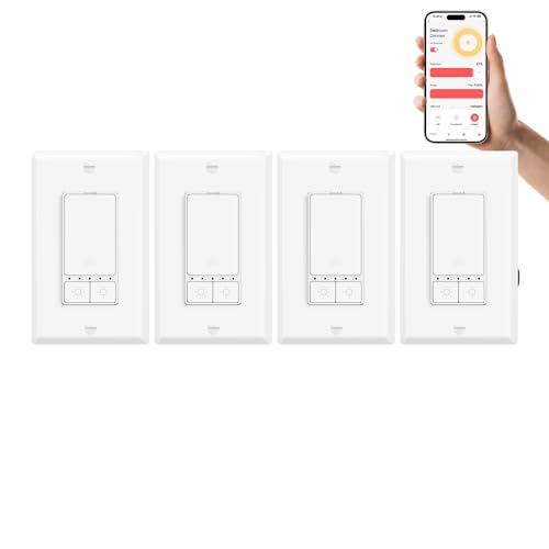 Smart Dimmer Switch (4 Count)