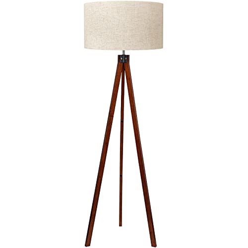 Tripod Floor Lamp Mid Century Modern Standing Lamps for Living Room